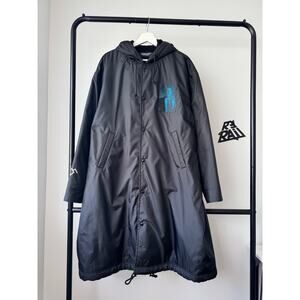 Undercover x Twin Peaks Polartec Nylon Coach Jacket Black